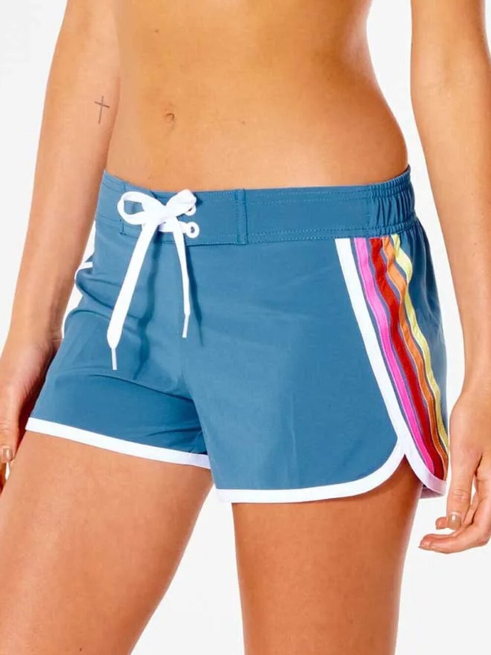 Rip Curl Women's XL Surf Revival 3" Inseam Boardshorts Dark Teal Beach Lake Swim